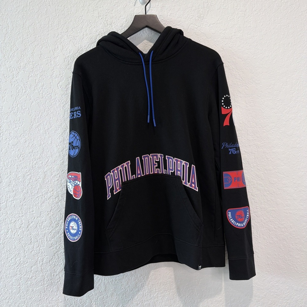 Fanatics NBA Philadelphia 76ers Basketball Philly Size Medium Men's Hoodie